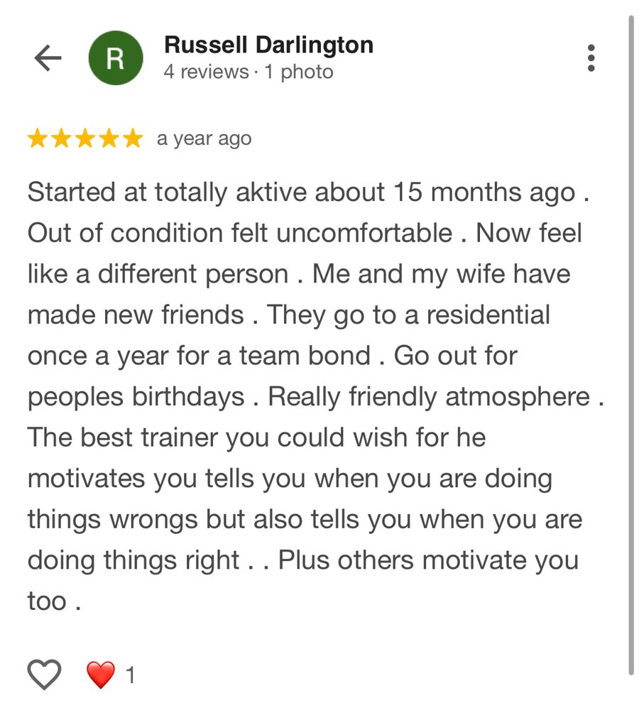 Member review